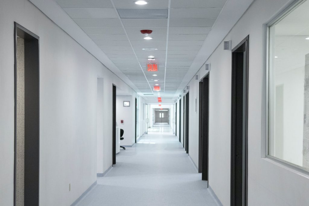 hospital corridor