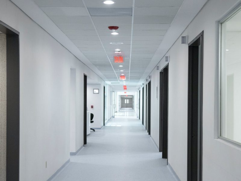 hospital corridor